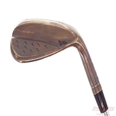 TaylorMade Milled Grind 4 Copper Wedge Lob LW 60° 10 Deg Bounce SB FST KBS Hi-Rev 2.0 115 Steel Wedge Flex Right Handed 35.0in