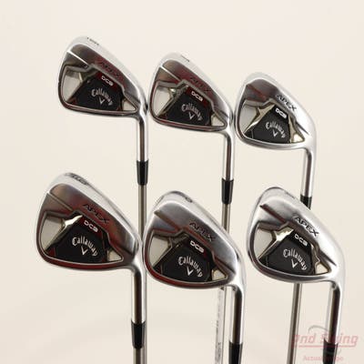 Callaway Apex DCB 21 Iron Set 6-PW AW Aerotech SteelFiber i95 Graphite Stiff Right Handed STD