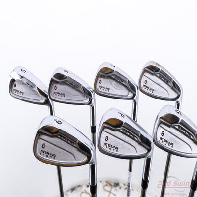 Wishon Golf Sterling Single Length Iron Set 5-PW GW Aerotech SteelFiber i110 Graphite Stiff Right Handed STD