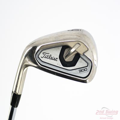 Titleist T300 Single Iron 6 Iron True Temper AMT Red S300 Steel Stiff Left Handed 37.75in