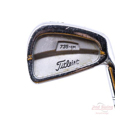 Titleist 735.CM Chrome Single Iron 5 Iron True Temper Dynamic Gold S300 Steel Stiff Right Handed 38.0in