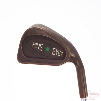 Ping Eye 2 Beryllium Copper Single Iron 3 Iron True Temper TT Lite XL Steel Stiff Right Handed Green Dot 39.5in