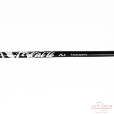 Used W/ TaylorMade RH Adapter Mitsubishi Golf Kai'li White 70 Driver Shaft Stiff 44.25in