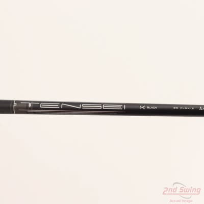 Used W/ Titleist Adapter Mitsubishi Golf Tensei 1K Black 65 Driver Shaft Stiff 44.25in