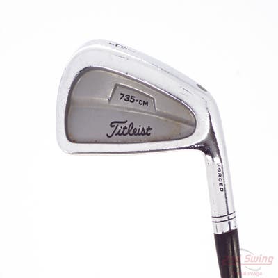 Titleist 735.CM Chrome Single Iron 4 Iron True Temper Dynamic Gold S300 Steel Stiff Right Handed 38.5in