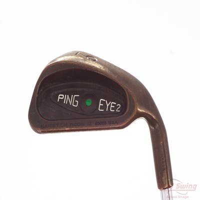 Ping Eye 2 Beryllium Copper Single Iron 9 Iron True Temper TT Lite XL Steel Stiff Right Handed Green Dot 36.5in