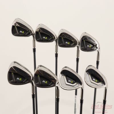 TaylorMade M2 Tour Iron Set 5-PW GW SW LW TM M2 Reax Graphite Senior Right Handed +1"
