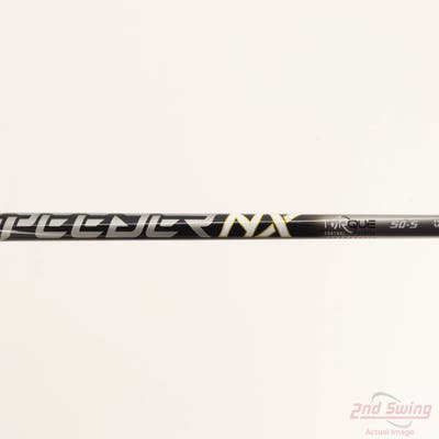 Used W/ TaylorMade RH Adapter Fujikura Speeder NX TCS 50 Driver Shaft Stiff 44.25in