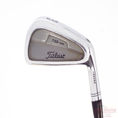 Titleist 735.CM Chrome Single Iron 3 Iron True Temper Dynamic Gold S300 Steel Stiff Right Handed 38.75in