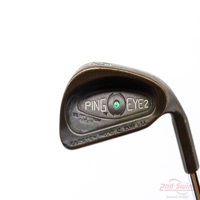 Ping Eye 2 Beryllium Copper Single Iron 5 Iron True Temper TT Lite XL Steel Stiff Right Handed Green Dot 38.5in
