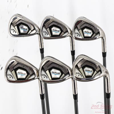 Callaway Rogue Iron Set 6-GW Aldila Synergy Blue 60 Graphite Regular Right Handed STD
