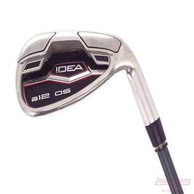 Adams Idea A12 OS Single Iron Pitching Wedge PW Grafalloy ProLaunch Blue Graphite Regular Right Handed 35.5in