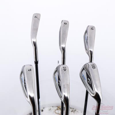 Callaway Paradym Ai Smoke Max Fast Iron Set 7-PW AW GW Mitsubishi Tensei Blue/Silver 40 Graphite Senior Right Handed STD