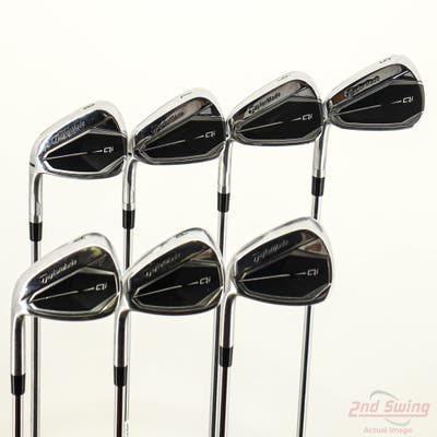 TaylorMade Qi Iron Set 5-PW GW FST KBS MAX 85 MT Steel Regular Left Handed +1/4"
