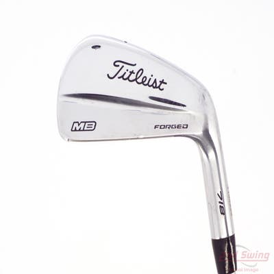Titleist 718 MB Single Iron 7 Iron Project X Rifle 6.0 Steel Stiff Right Handed 37.0in