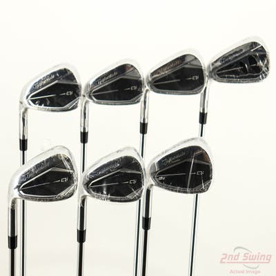 Mint TaylorMade Qi Iron Set 5-PW GW FST KBS MAX 85 MT Steel Regular Left Handed +1/4"