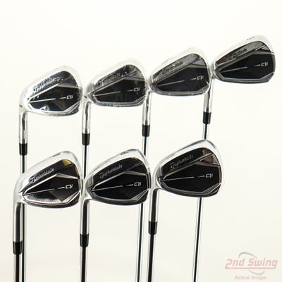 Mint TaylorMade Qi Iron Set 5-PW GW FST KBS MAX 85 MT Steel Regular Left Handed +1/4"