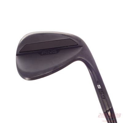 Ping s159 Midnight Wedge Sand SW 56° 12 Deg Bounce S Grind Ping Z-Z115 Steel Wedge Flex Right Handed Black Dot 35.25in