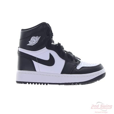 New Mens Golf Shoe Jordan Air Jordan 1 High G 8.5 Black/White MSRP $180 DQ0660 101