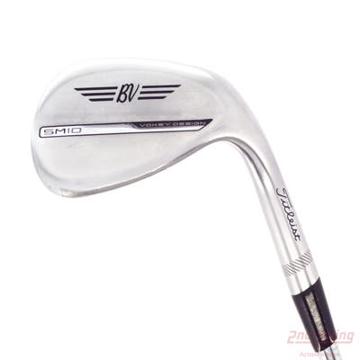 Titleist Vokey SM10 Tour Chrome Wedge Lob LW 58° 10 Deg Bounce S Grind Titleist Vokey BV Steel Wedge Flex Right Handed 35.0in