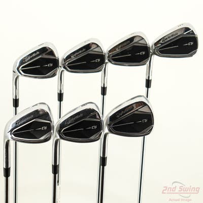 TaylorMade Qi Iron Set 5-PW GW FST KBS MAX 85 MT Steel Regular Left Handed +1/4"