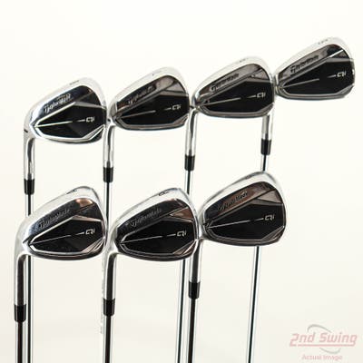 TaylorMade Qi Iron Set 5-PW GW FST KBS MAX 85 MT Steel Regular Left Handed +1/4"