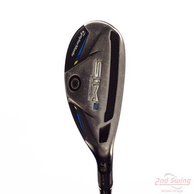 TaylorMade SIM2 Rescue Hybrid 4 Hybrid 22° Mitsubishi C6 Series Black Graphite X-Stiff Right Handed 40.0in