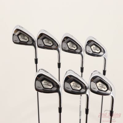 Titleist 718 AP3 Iron Set 5-PW AW True Temper AMT Black S300 Steel Stiff Right Handed STD