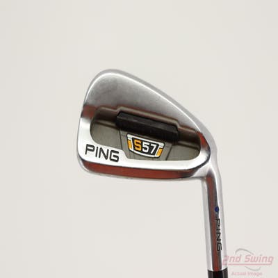 Ping S57 Single Iron 6 Iron Project X 6.0 Steel Stiff Right Handed Blue Dot 37.5in