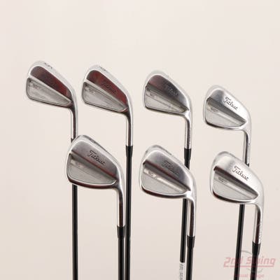 Titleist 2023 T150 Iron Set 5-PW AW Mitsubishi MMT 105 Graphite Tour X-Stiff Right Handed +1/4"