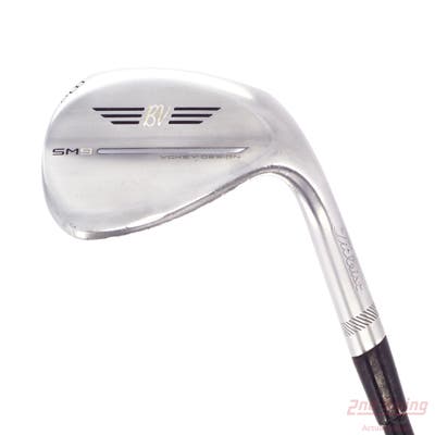 Titleist Vokey SM9 Tour Chrome Wedge Lob LW 58° 12 Deg Bounce D Grind Mitsubishi MMT 105 Graphite Tour X-Stiff Right Handed 35.25in