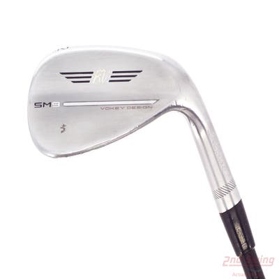 Titleist Vokey SM9 Tour Chrome Wedge Gap GW 52° 8 Deg Bounce F Grind Mitsubishi MMT 105 Graphite Tour X-Stiff Right Handed 35.5in