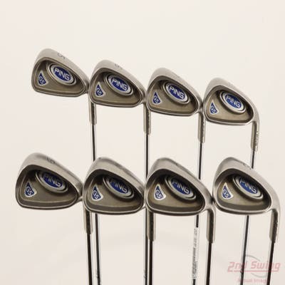 Ping G5 Iron Set 5-PW GW SW True Temper Steel Stiff Right Handed Green Dot STD