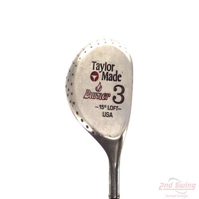 TaylorMade 1998 Burner Fairway Wood 3 Wood 3W 15° Stock Steel Shaft Steel Stiff Right Handed 42.5in
