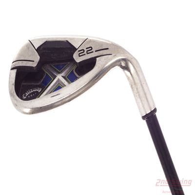 Callaway X-22 Wedge Sand SW Callaway x-22 Graphite Iron Graphite Regular Right Handed 35.0in