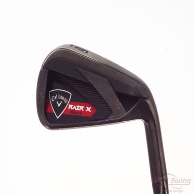 Callaway Razr X Black Single Iron 6 Iron Callaway Razr X Black Iron Graphite Senior Right Handed 37.5in