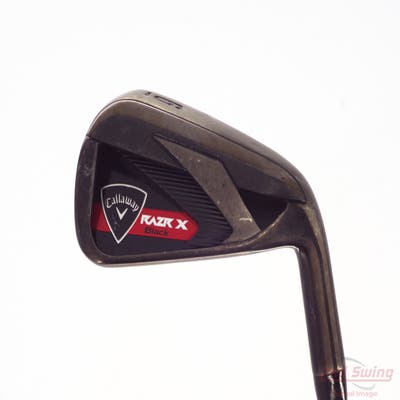 Callaway Razr X Black Single Iron 6 Iron Callaway Razr X Black Iron Graphite Regular Right Handed 38.0in