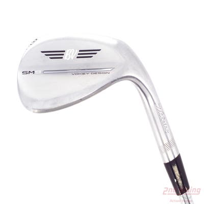 Titleist Vokey SM9 Tour Chrome Wedge Lob LW 58° 12 Deg Bounce D Grind Titleist Vokey BV Steel Wedge Flex Right Handed 35.0in