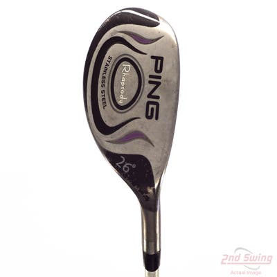 Ping Rhapsody Hybrid 5 Hybrid 26° Ping ULT 129H Ladies Graphite Ladies Right Handed 38.5in