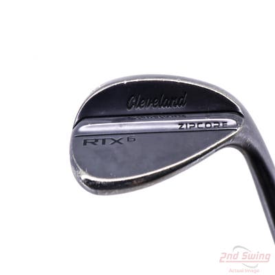 Cleveland RTX 6 ZipCore Black Satin Wedge Sand SW 54° 10 Deg Bounce Mid FST KBS Tour Steel Stiff Right Handed 36.25in