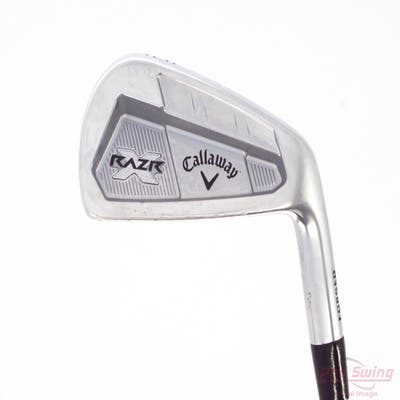 Callaway Razr X Forged Single Iron 6 Iron Project X Flighted 5.5 Steel Regular Right Handed 37.5in