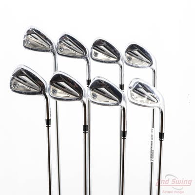 Mint Wilson Staff Dynapwr Forged Iron Set 4-PW GW Nippon NS Pro Modus 3 Tour 120 Steel Stiff Right Handed -1/4"