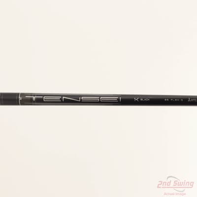 Used W/ Titleist Adapter Mitsubishi Golf Tensei 1K Black 65g Driver Shaft Stiff 44.5in