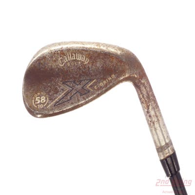 Callaway X Forged Vintage Wedge Lob LW 58° 10 Deg Bounce C Grind Nike UST Graphite Regular Right Handed 36.5in