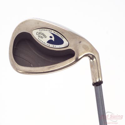 Callaway Hawkeye Single Iron 9 Iron Stock Graphite Shaft Graphite Senior Right Handed 36.0in