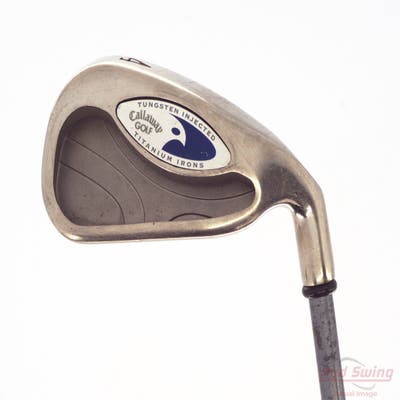 Callaway Hawkeye Single Iron 4 Iron Stock Graphite Shaft Graphite Senior Right Handed 38.5in