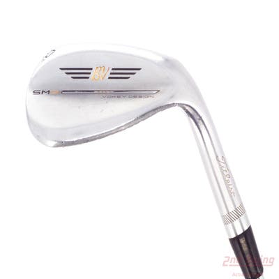 Titleist Vokey SM9 Tour Chrome Wedge Lob LW 60° 8 Deg Bounce M Grind Titleist Vokey BV Steel Wedge Flex Right Handed 35.25in