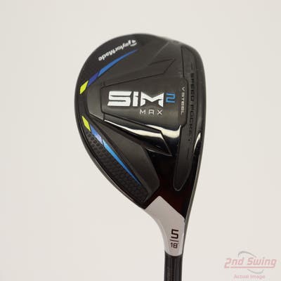 TaylorMade SIM2 MAX Fairway Wood 5 Wood 5W 18° Aldila NV Ladies 45 Graphite Ladies Right Handed 41.25in