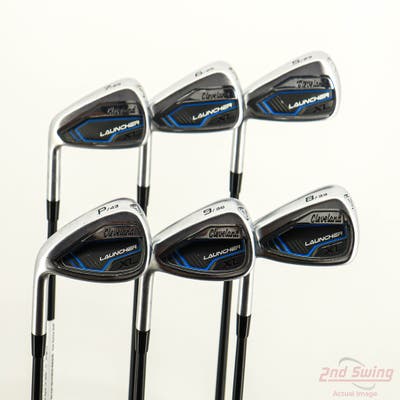 Cleveland Launcher XL Iron Set 5-PW Project X Catalyst 60 Black Graphite Regular Left Handed +1/2"