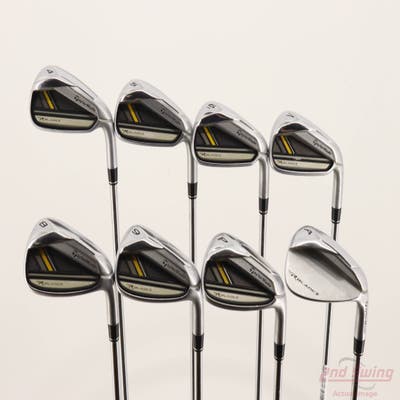 TaylorMade Rocketbladez Iron Set 4-PW AW TM RocketFuel 85 Steel Steel Regular Right Handed +1 1/2"